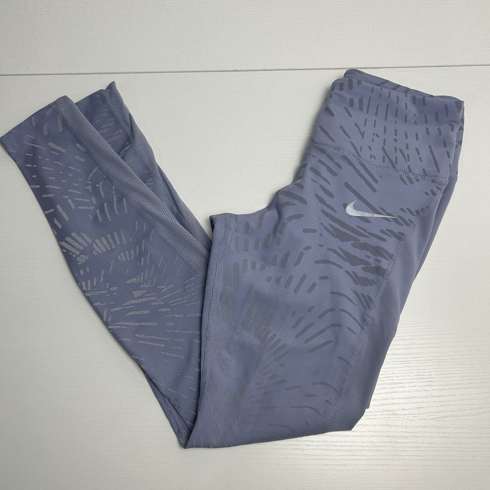 Women's Nike Run Division Fast Reflective Running Leggings Sz Small DD6803-519